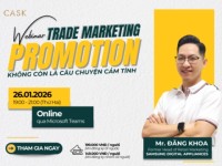 Mời tham dự Webinar “Trade Marketing Promotion không còn là câu chuyện cảm tính”