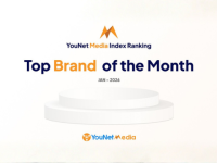 YouNet Media Index: Bảng xếp hạng thương hiệu tháng 1/2026