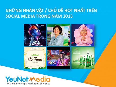 Những nhân vật - chủ đề nổi bật nhất trên social media năm 2015
