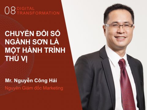 Digital Transformation #8: “Chuyển đổi số ngành sơn là một hành trình thú vị”