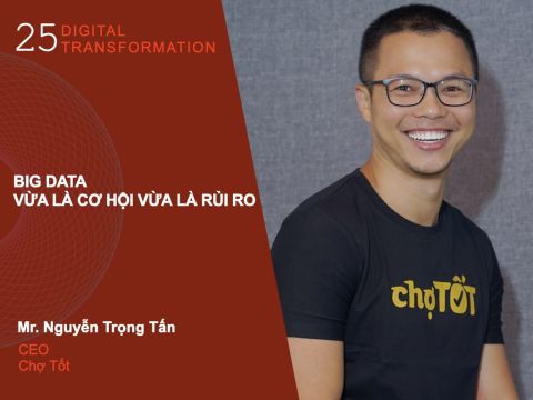 Digital Transformation #25: CEO Chợ Tốt – Big Data vừa là cơ hội vừa là rủi ro