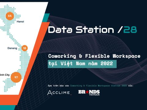 Data Station #28 – Acclime Vietnam: Việt Nam thuộc top 20 thị trường có số lượng Coworking Space lớn nhất thế giới