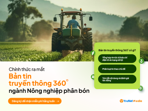 YouNet Media ra mắt AI-Newsletter ngành Nông nghiệp Phân bón: Làm chủ biến động ngành với 01 bản tin mỗi tuần