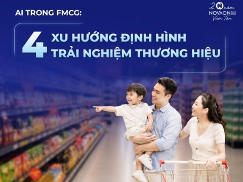 AI trong FMCG: 4 xu hướng định hình trải nghiệm thương hiệu