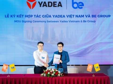 Be Group và YADEA Việt Nam hợp tác mở rộng nguồn cung phương tiện cho hơn 500.000 đối tác tài xế