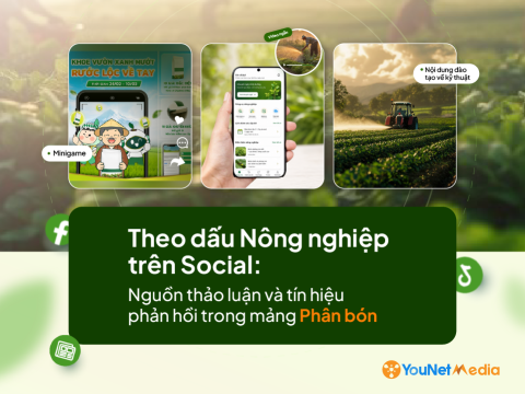 Theo dấu Nông nghiệp trên mạng xã hội: Nguồn thảo luận và các tín hiệu phản hồi trong mảng Phân bón