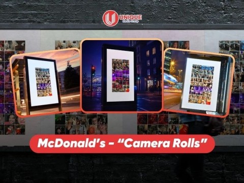 Biến album ảnh khách hàng thành OOH, “Camera Rolls” của McDonald’s giành giải Gold Outdoor Cannes Lions 2026