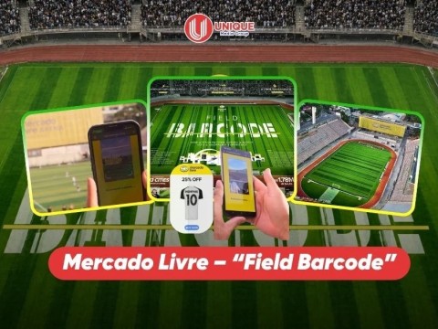 “Field Barcode”: Vì sao ý tưởng biến sân bóng thành mã vạch khổng lồ chiến thắng Grand Prix Cannes Lions 2026?