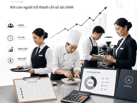 Giải mã chi phí nhân công trong ngành Ẩm thực – Khi con người trở thành chỉ số tài chính