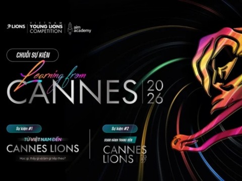 Chính thức mở cổng đăng ký chuỗi sự kiện Learning from Cannes 2026
