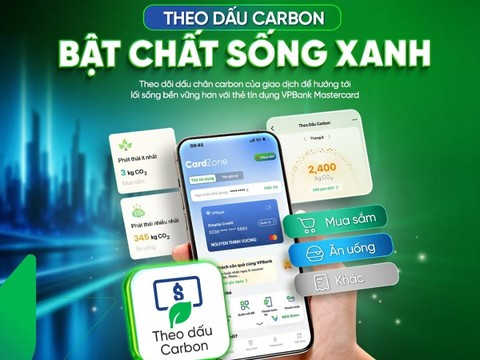 Mastercard và VPBank ra mắt tính năng “Theo dấu Carbon” hướng đến phát triển bền vững