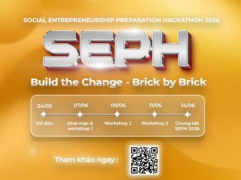 Khởi động cuộc thi SEPH 2026 – Social Entrepreneurship Preparation Hackathon: Ươm mầm những ý tưởng tiềm năng