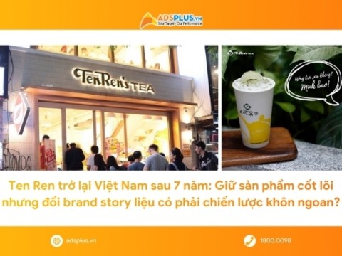 Ten Ren và chiến lược “comeback” sau 7 năm